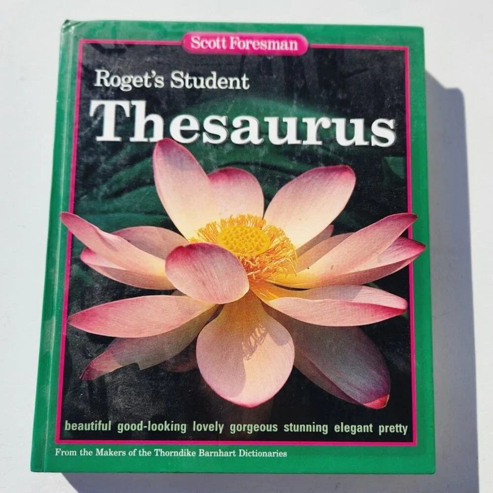 Scott Foresman Roget's Student Thesaurus Dictionary Hardcover School Writing Sup